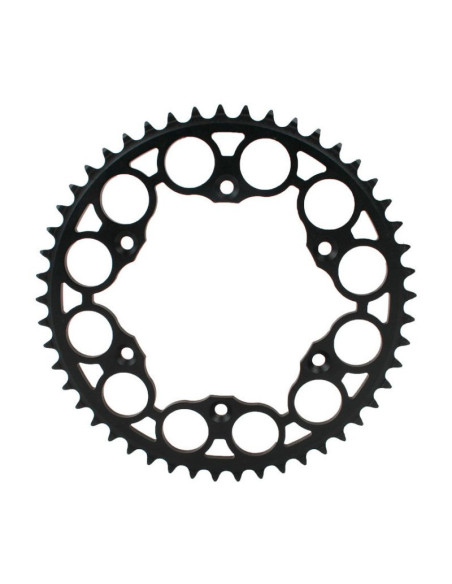 Couronne Alu S-TEEL Anti-Boue KTM Pas 520 Noir