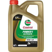 Huile moteur CASTROL 4T Power 1 Ultimate 10W40 4 Litres