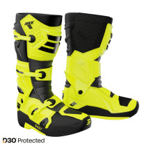 Bottes cross Shot Race 8 - Jaune fluo