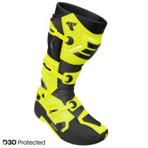 Bottes cross Shot Race 8 - Jaune fluo 2