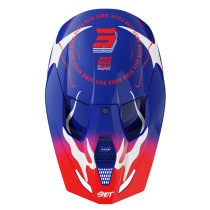 Casque cross enfant Shot 2026 Furious Beast - Bleu 2