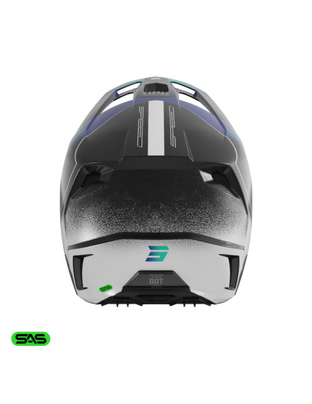Casque cross enfant Shot 2026 Speed Olymp - Bleu