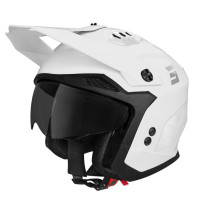 Casque jet Shot 2026 Drop Solid - Blanc
