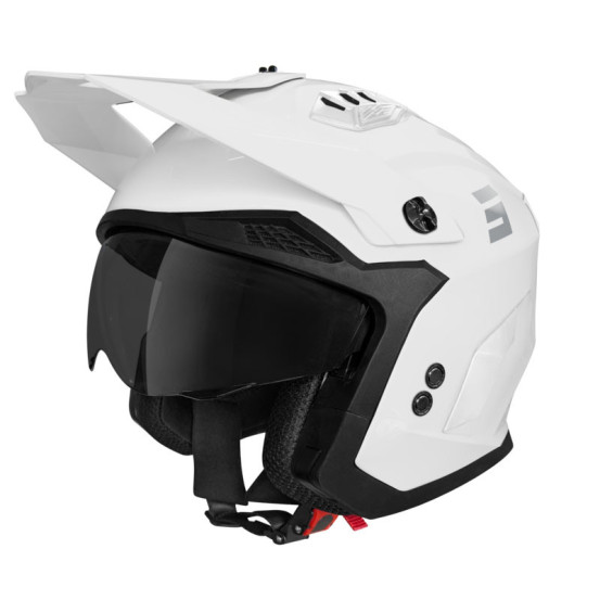 Casque jet Shot 2026 Drop Solid - Blanc