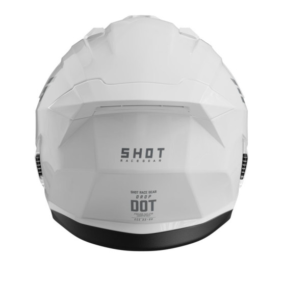 Casque jet Shot 2026 Drop Solid - Blanc