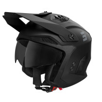 Casque jet Shot 2026 Drop Solid - Noir
