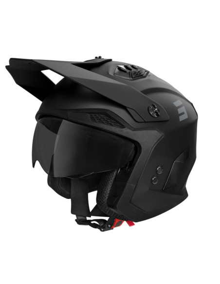 Casque jet Shot 2026 Drop Solid - Noir