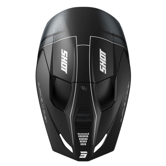 Casque cross Shot 2026 Furious Dust - Noir