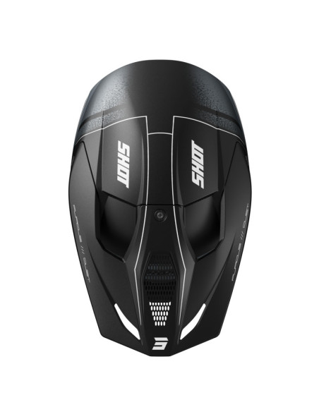 Casque cross Shot 2026 Furious Dust - Noir