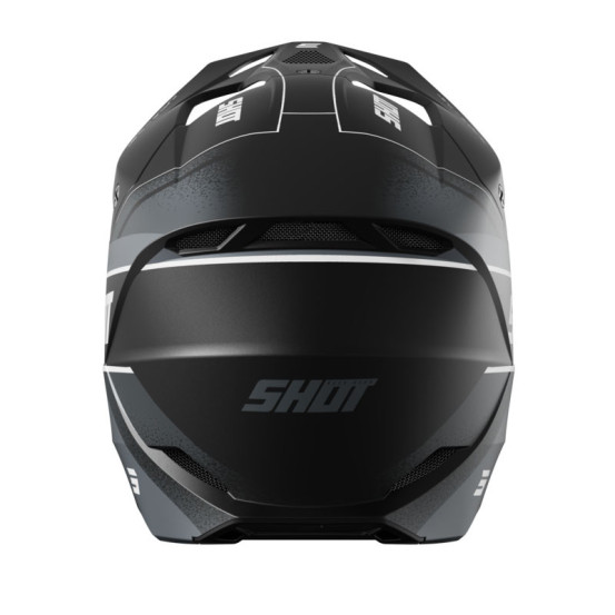 Casque cross Shot 2026 Furious Dust - Noir