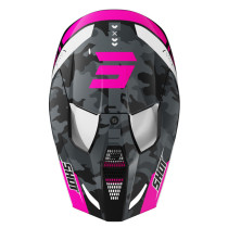 Casque cross Shot 2026 Furious Flash - Rose 2
