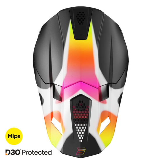Casque cross Shot 2026 Lite Devil - Noir