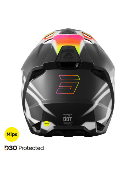 Casque cross Shot 2026 Lite Devil - Noir