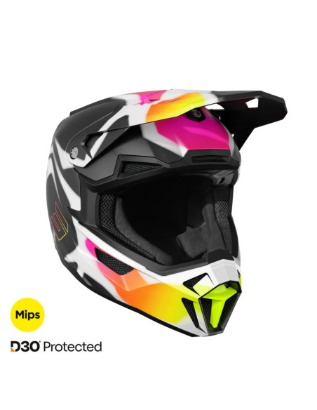 Casque cross Shot 2026 Lite Devil - Noir
