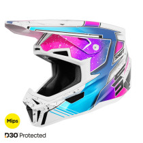 Casque cross Shot 2026 Lite Racing - Rose