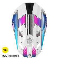 Casque cross Shot 2026 Lite Racing - Rose 2