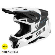 Casque cross Shot 2026 Lite S10 - Holographic