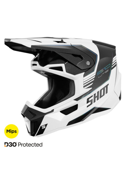Casque cross Shot 2026 Lite S10 - Holographic