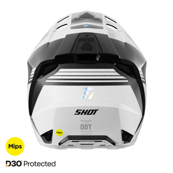 Casque cross Shot 2026 Lite S10 - Holographic