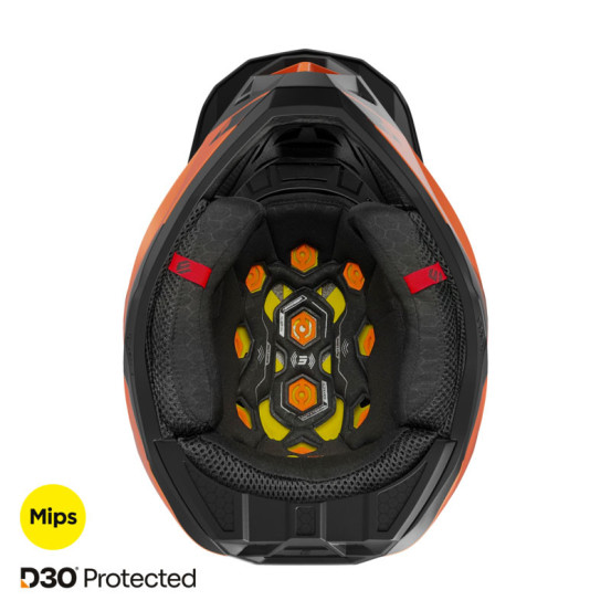 Casque cross Shot 2026 Lite S10 - Orange