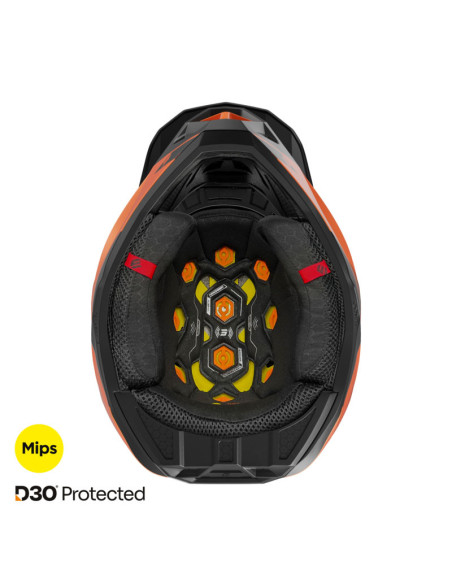 Casque cross Shot 2026 Lite S10 - Orange