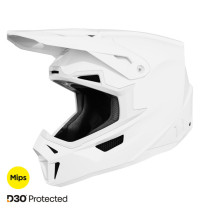 Casque cross Shot 2026 Lite Solid - Blanc