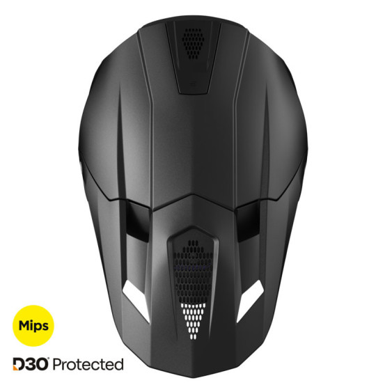Casque cross Shot 2026 Lite Solid - Noir