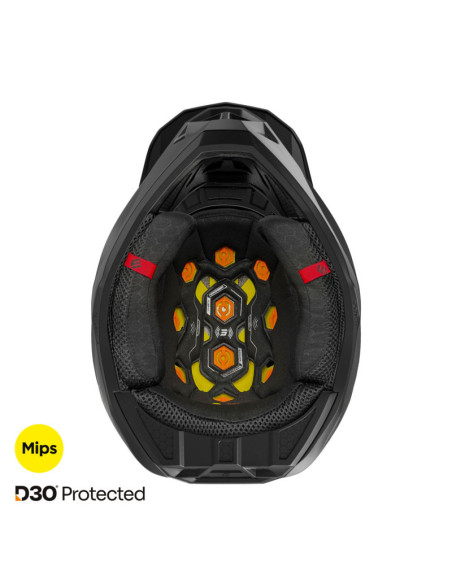 Casque cross Shot 2026 Lite Solid - Noir