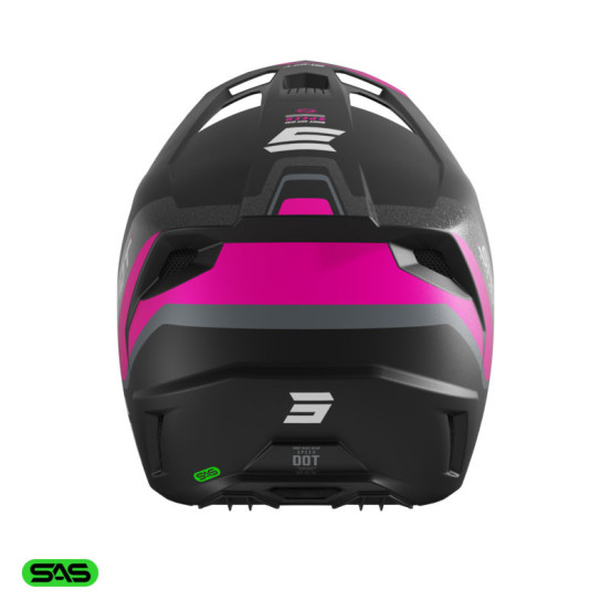 Casque cross Shot 2026 Speed Atomic - Rose