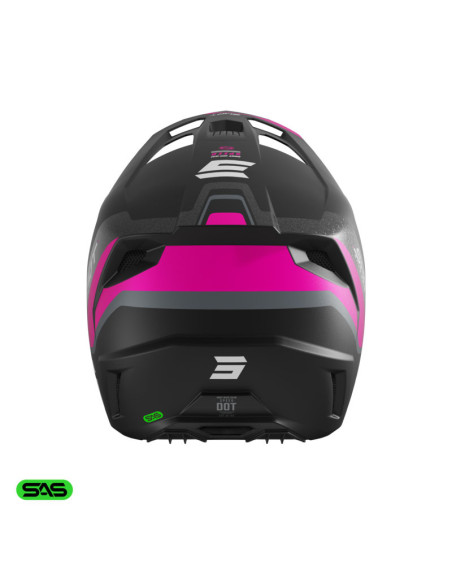 Casque cross Shot 2026 Speed Atomic - Rose