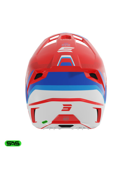 Casque cross Shot 2026 Speed Atomic - Rouge