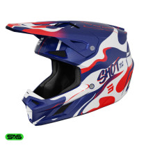 Casque cross Shot 2026 Speed Beast - Bleu