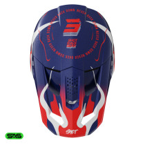 Casque cross Shot 2026 Speed Beast - Bleu 2