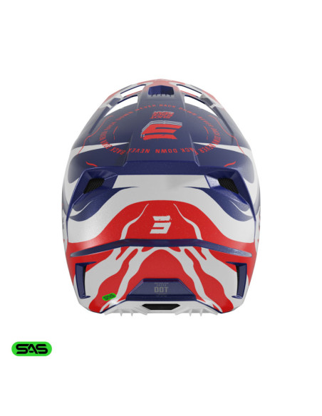 Casque cross Shot 2026 Speed Beast - Bleu