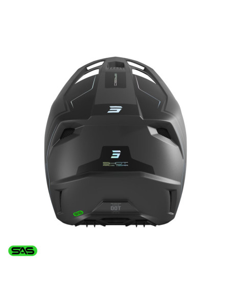 Casque cross Shot 2026 Speed Fury - Gris