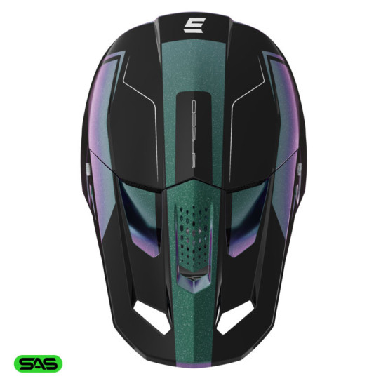 Casque cross Shot 2026 Speed Fury - Holographic