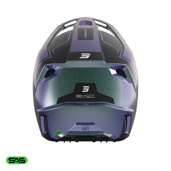 Casque cross Shot 2026 Speed Fury - Holographic