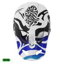 Casque cross Shot 2026 Speed Ghost - Bleu 2