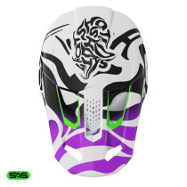 Casque cross Shot 2026 Speed Ghost - Violet 2