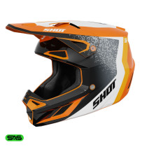 Casque cross Shot 2026 Speed Hybrid - Orange