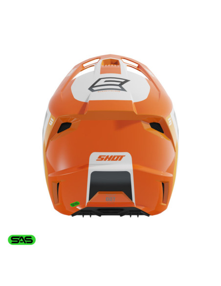Casque cross Shot 2026 Speed Hybrid - Orange
