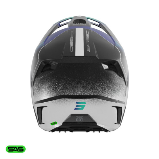 Casque cross Shot 2026 Speed Olymp - Bleu