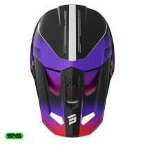 Casque cross Shot 2026 Speed Olymp - Violet 2