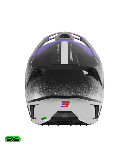 Casque cross Shot 2026 Speed Olymp - Violet