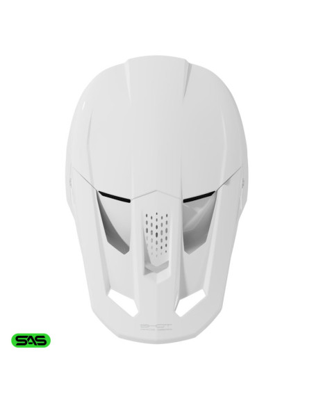 Casque cross Shot 2026 Speed Solid - Blanc