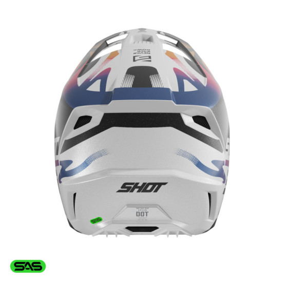 Casque cross Shot 2026 Speed Wave - Noir