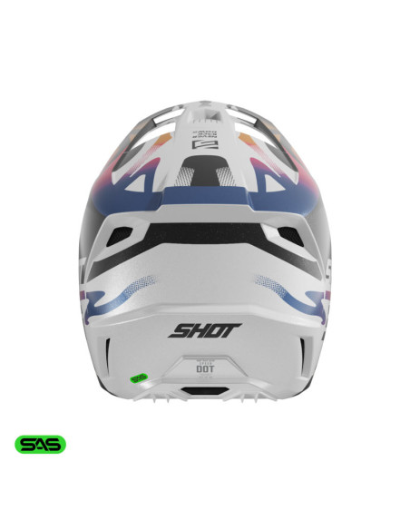 Casque cross Shot 2026 Speed Wave - Noir