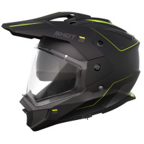 Casque Shot Trek Max Vision Rally - Jaune fluo