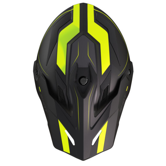 Casque Shot Trek Max Vision Rally - Jaune fluo
