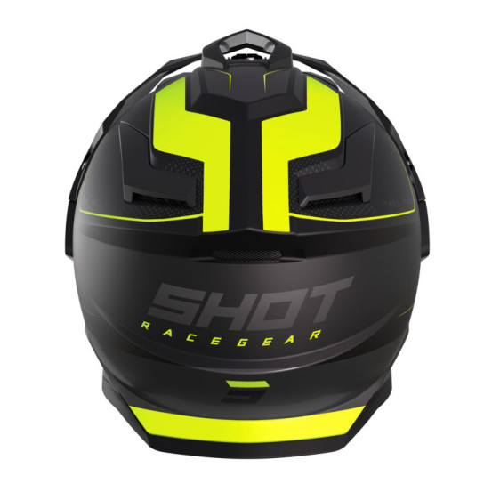 Casque Shot Trek Max Vision Rally - Jaune fluo
